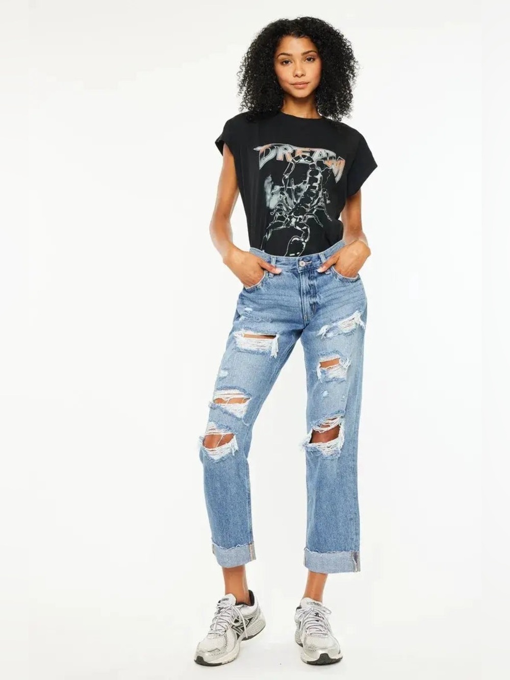 KanCan Distressed Blue Jeans